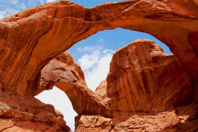 double arches in arches national park
